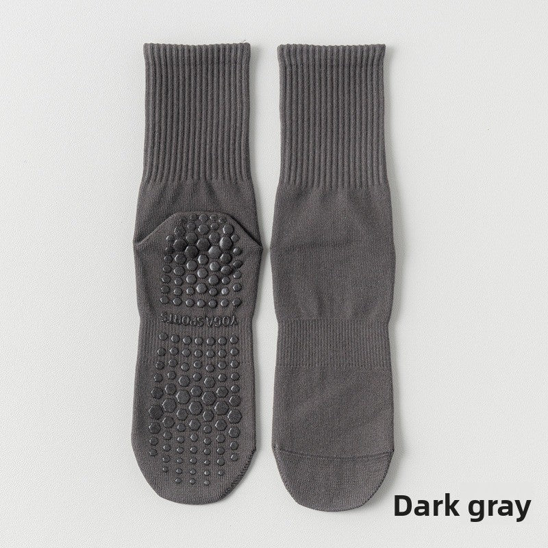 Non-Slip Cotton Yoga Socks for Women