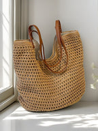 AeroWeave Hand-Woven Premium Cotton Tote Bag