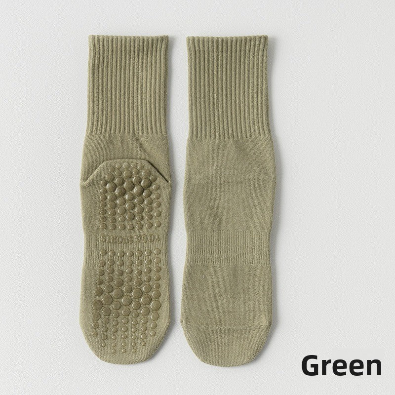 Non-Slip Cotton Yoga Socks for Women