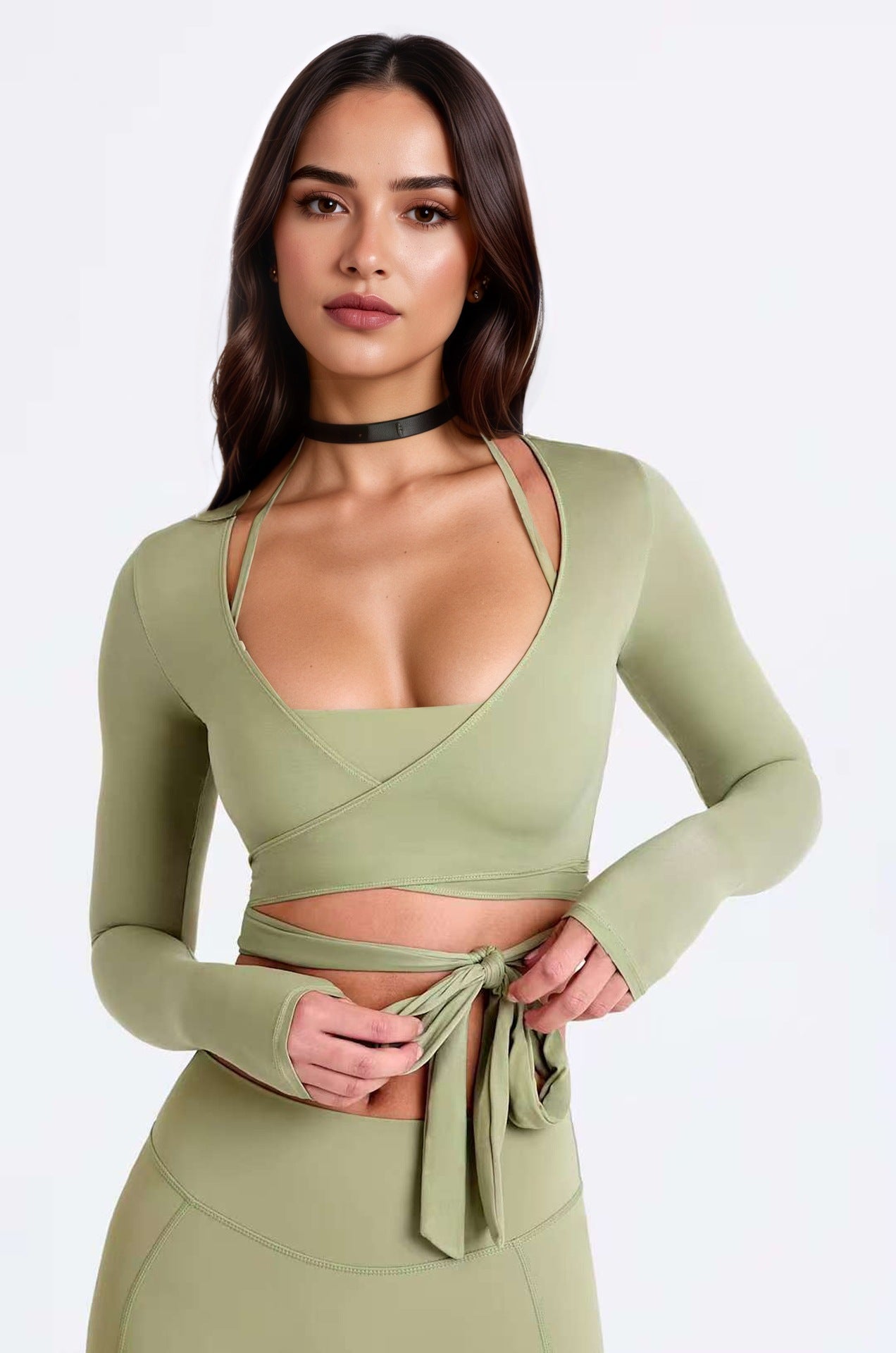 AeroLuxe Long-Sleeve Flow Top