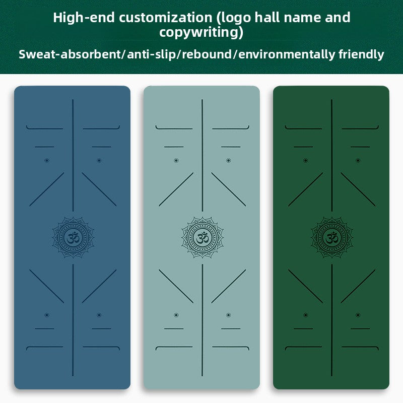 Professional Natural Rubber Yoga Mat