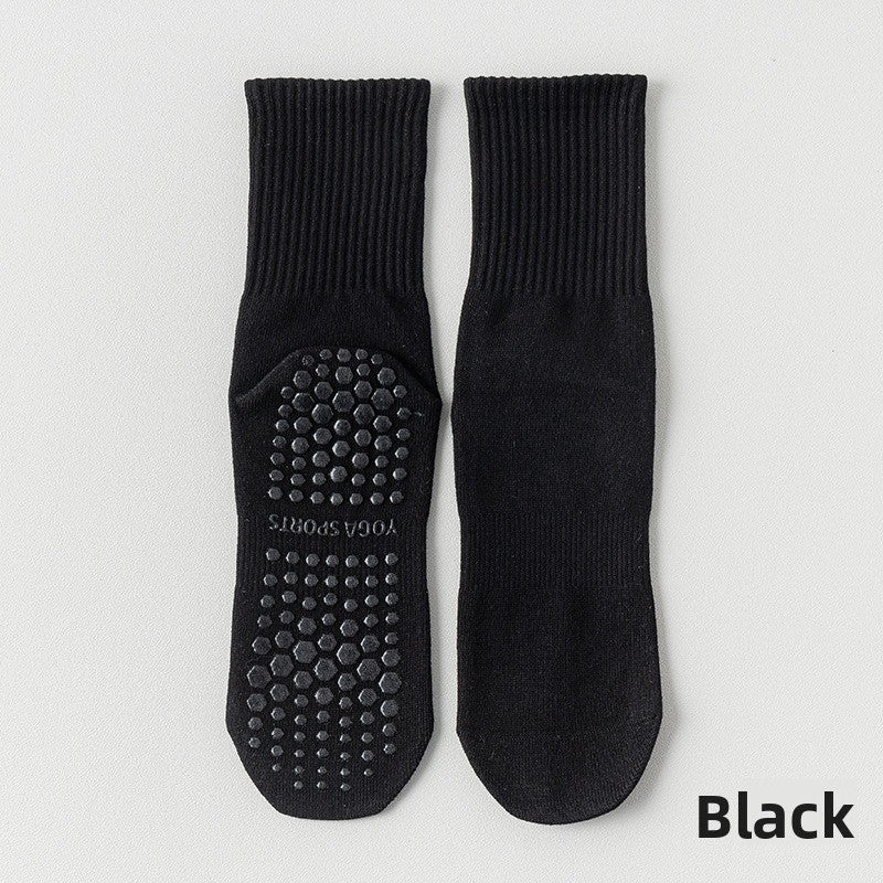 Non-Slip Cotton Yoga Socks for Women