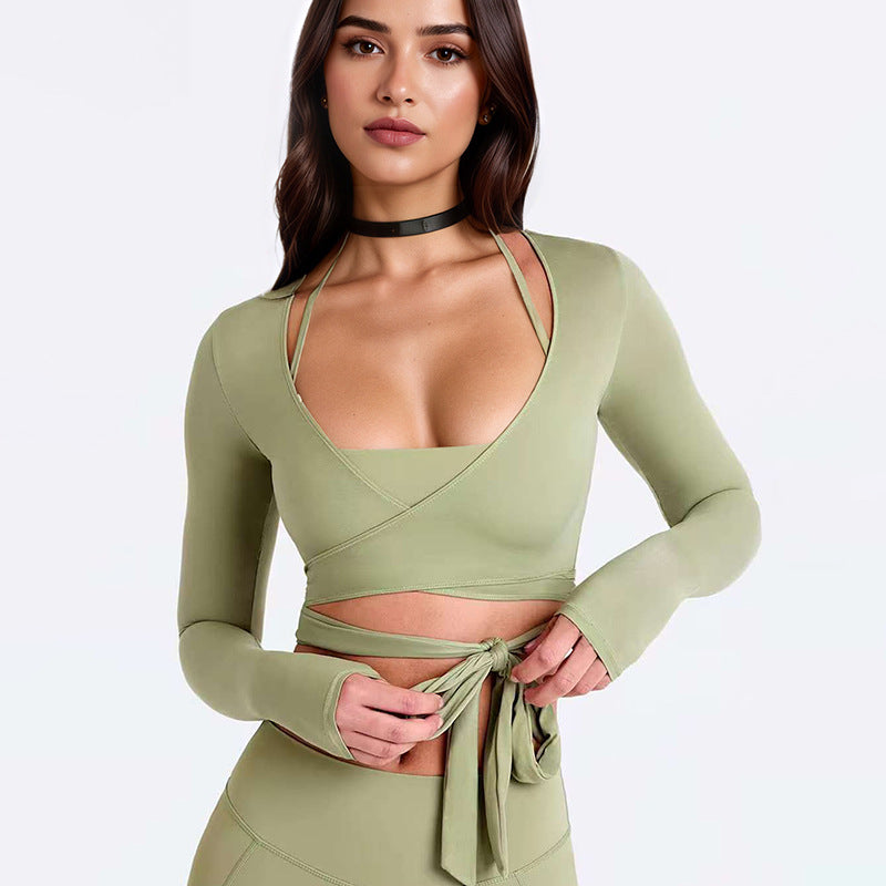 AeroLuxe Long-Sleeve Flow Top
