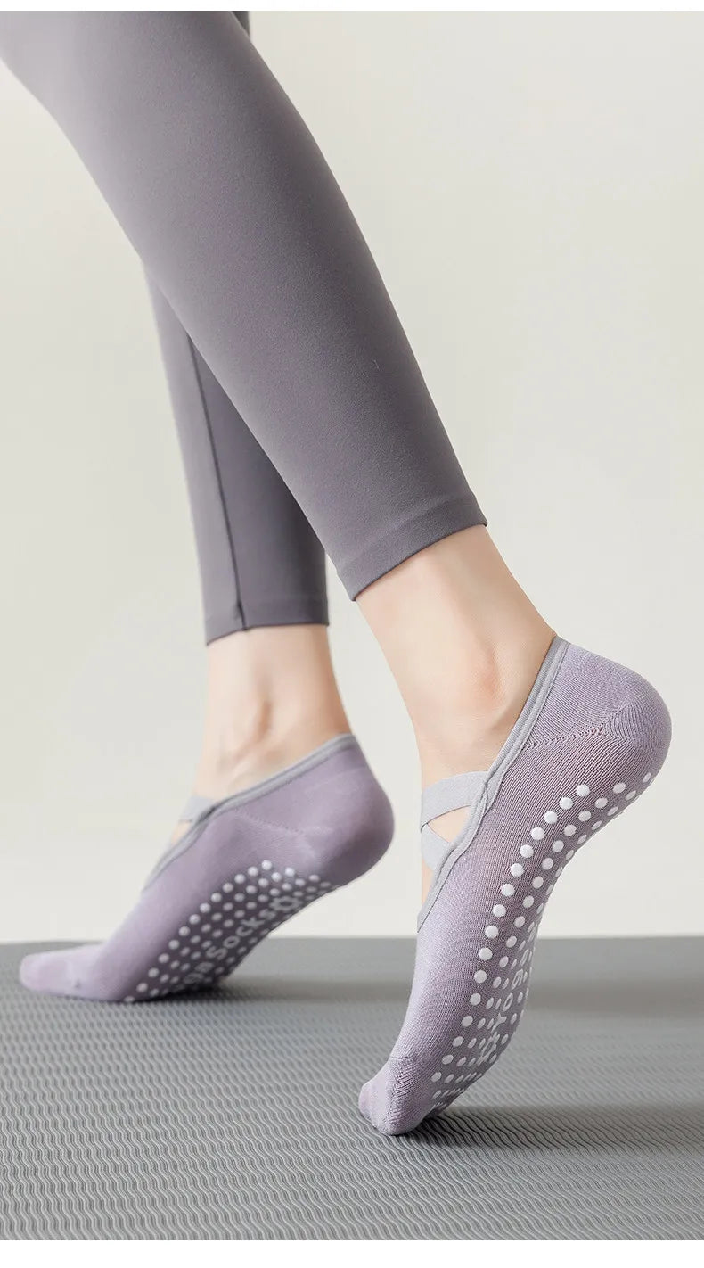 AeroCross Luxury Pilates & Yoga Socks