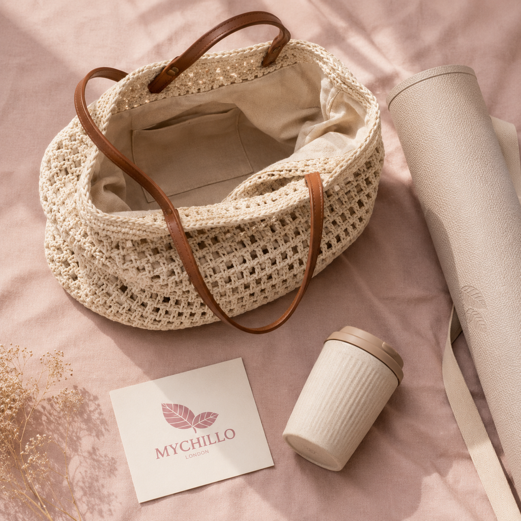 AeroWeave Hand-Woven Premium Cotton Tote Bag