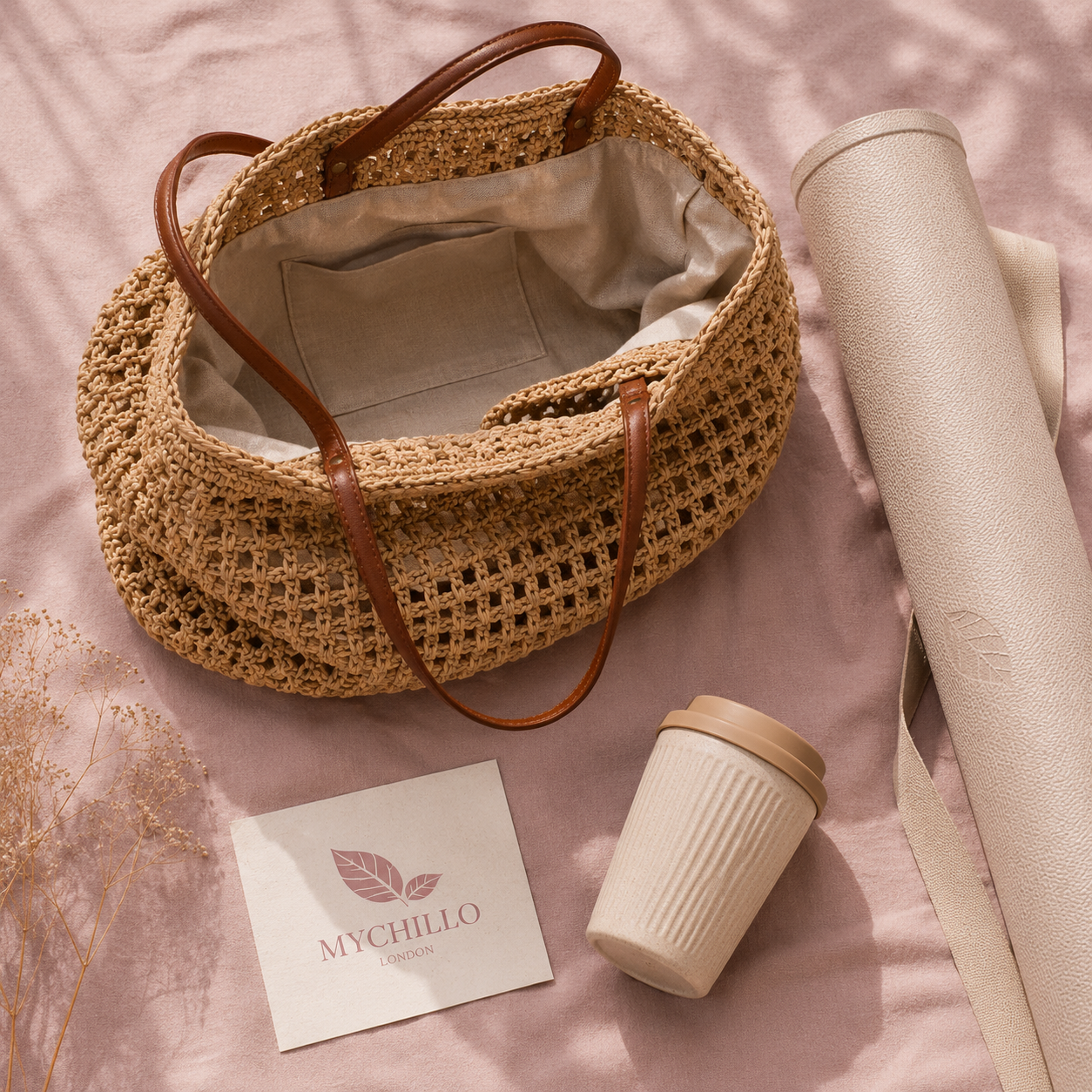 AeroWeave Hand-Woven Premium Cotton Tote Bag