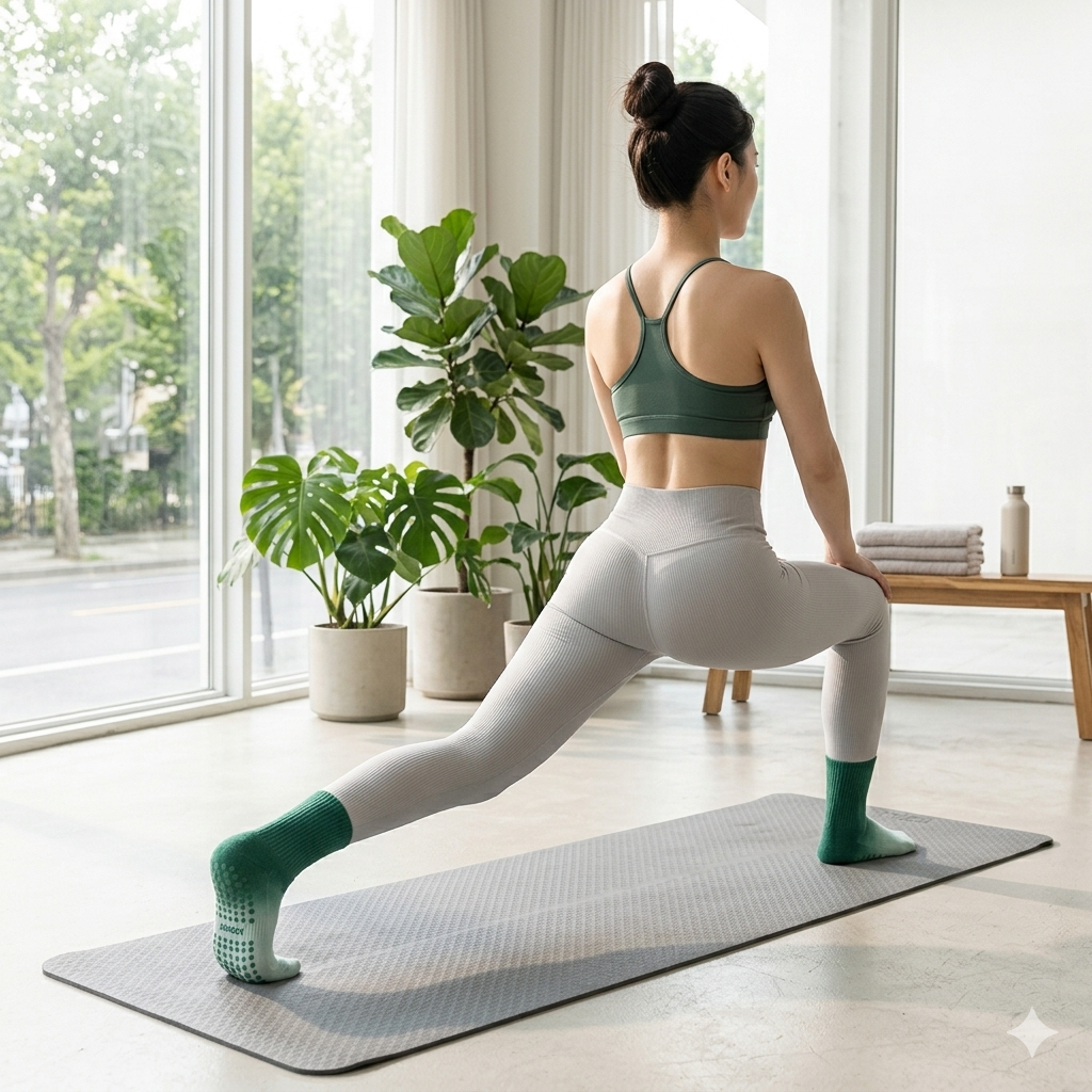 AeroAura Tie-Dye Luxury Yoga Socks