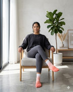 AeroAura Tie-Dye Luxury Yoga Socks
