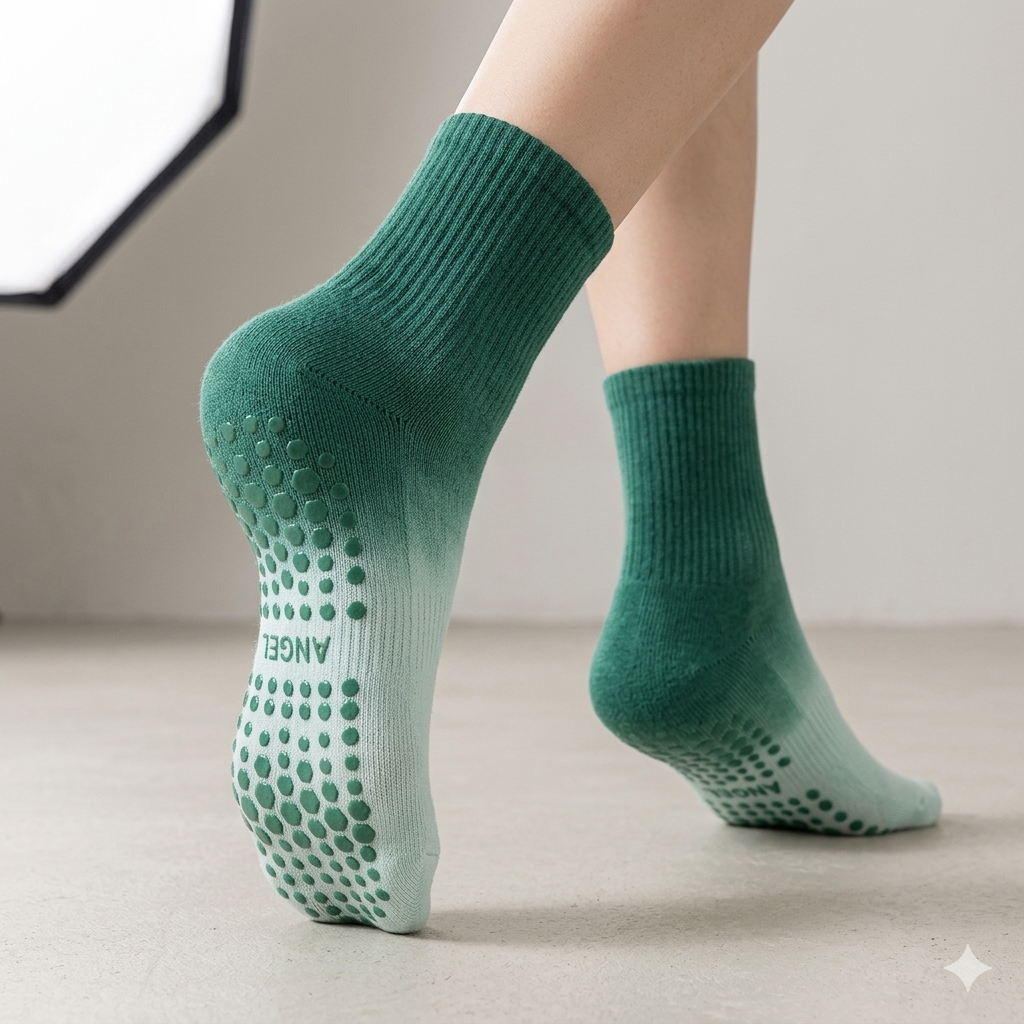 AeroAura Tie-Dye Luxury Yoga Socks
