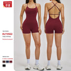 Women's Sports Jumpsuit with Straps