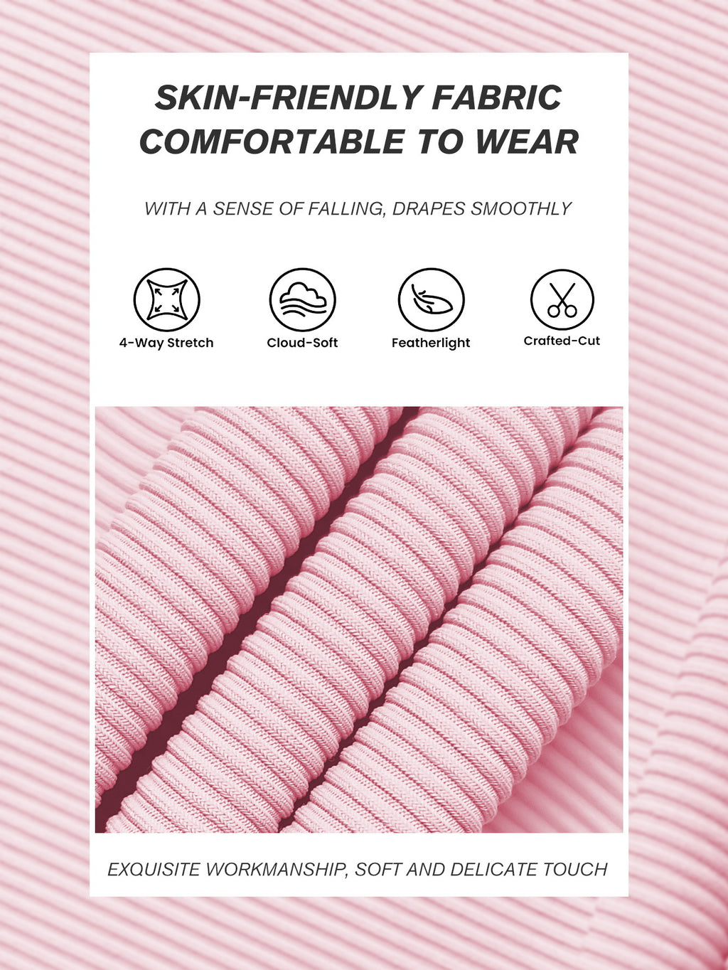Womens Ribbed High-Waisted Sportswear Set