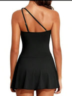 AeroMono One-Shoulder Premium Swimsuit