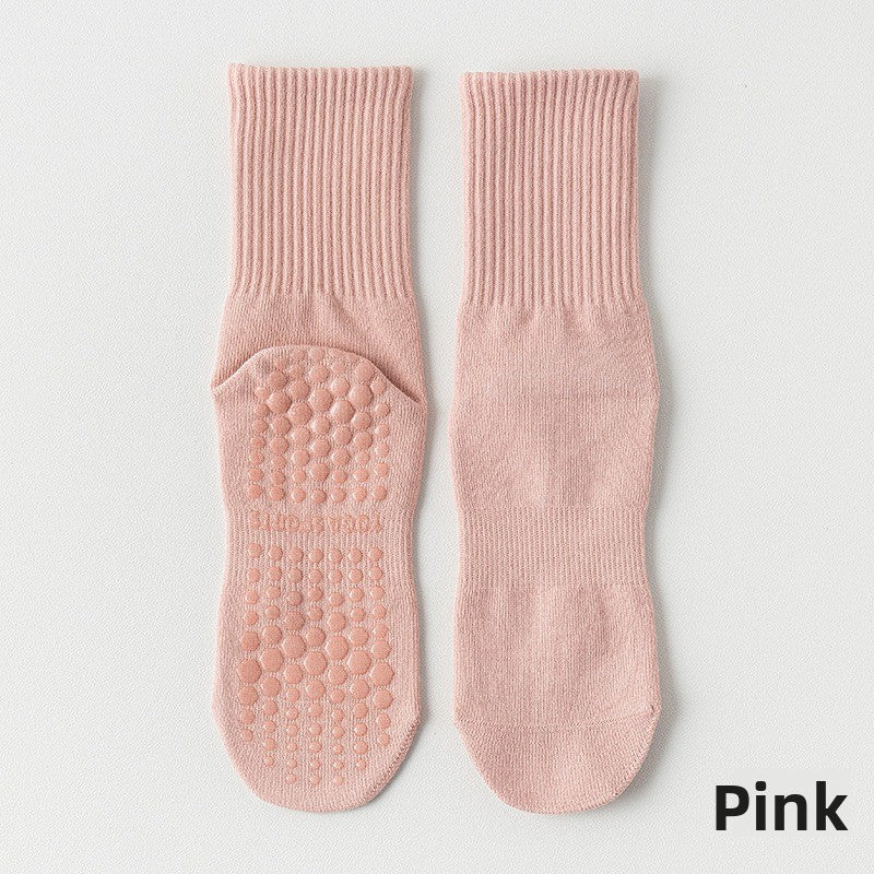 Non-Slip Cotton Yoga Socks for Women