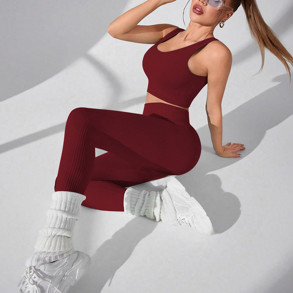Seamless Yoga Fitness Set