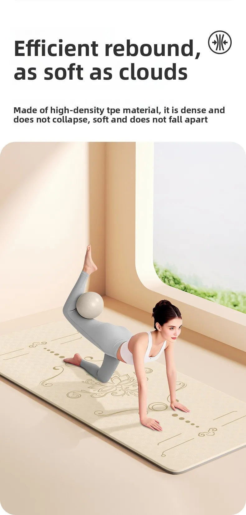 AeroCloud High-Density Luxury Yoga Mat