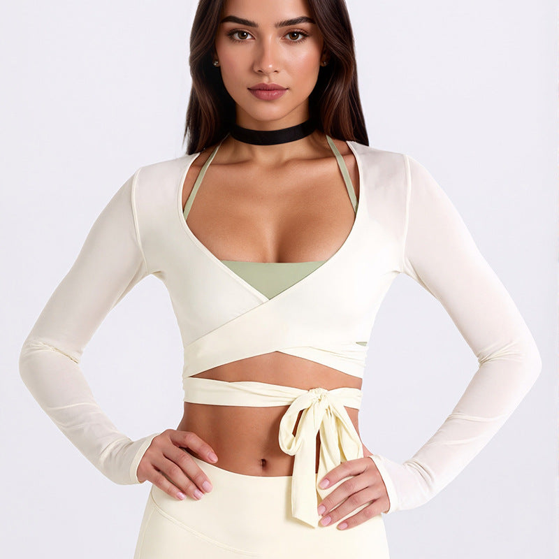 AeroLuxe Long-Sleeve Flow Top
