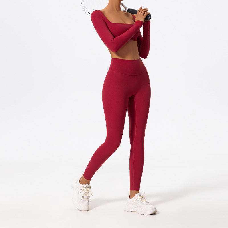 AeroGlide High-Waisted Running Set